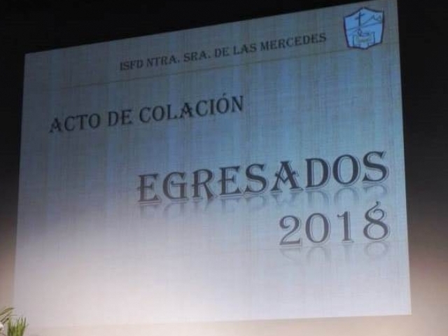Nivel Superior: ACTO DE COLACION EGRESADOS 2018